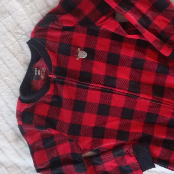 Craters one piece pajamas romper sz 8 - Picture 3 of 4